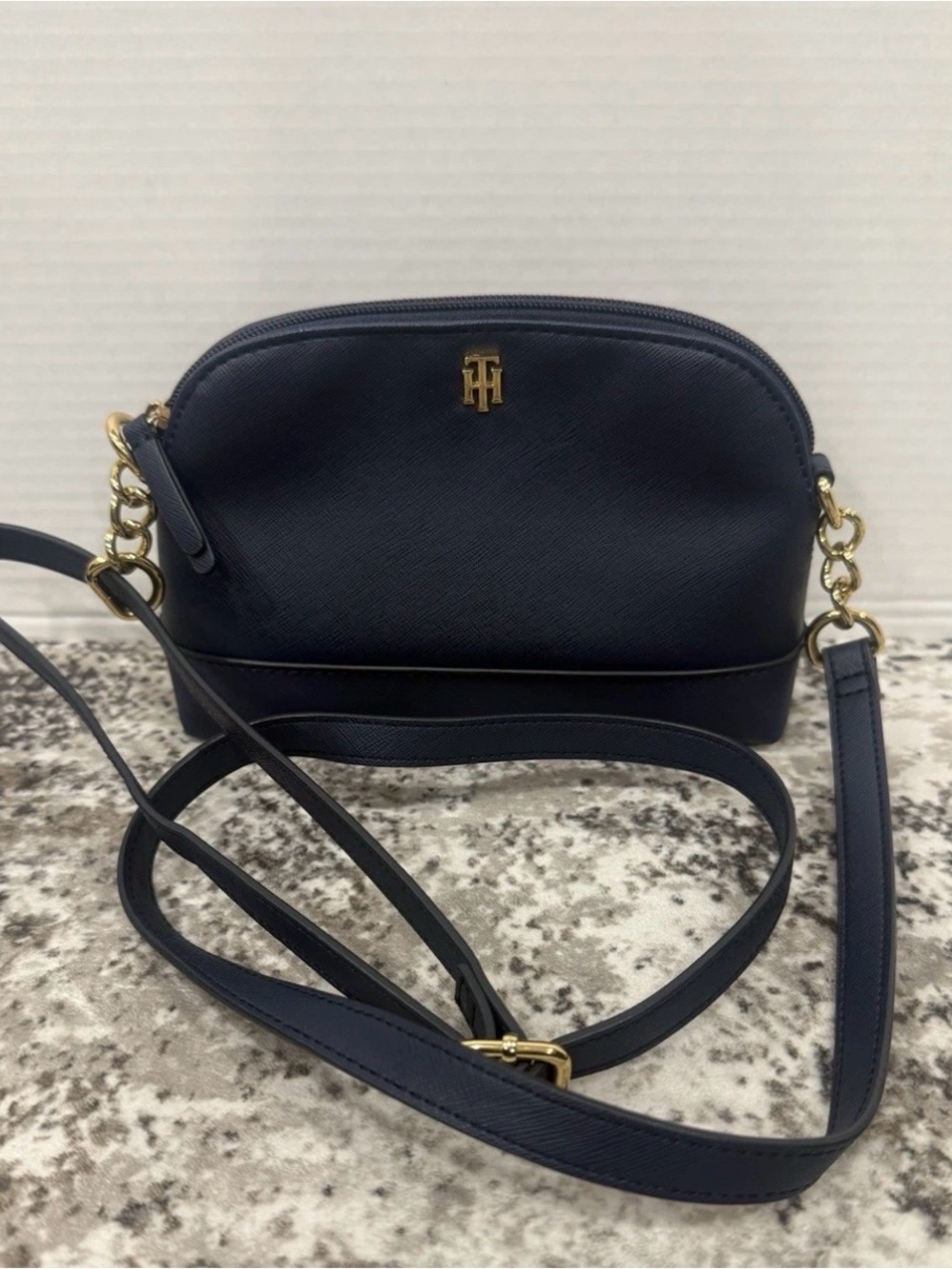 Tommy Hilfiger Navy Crossbody Shoulder Bag